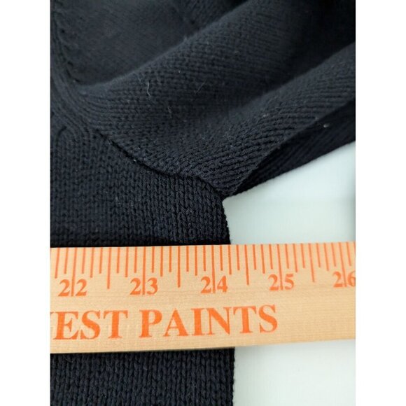 CJ Banks Believe Sweater Womens Size 2X Black Embellished Christmas Holiday Knit - Picture 8 of 9